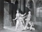Johann Zoffany David Garrick as Macbeth and Hannah Pritchard as Lady Macbeth oil painting on canvas